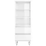 Hochglänzendes Sideboard aus weißem Sperrholz, 40 x 36 x 110 cm von vidaXL, Sideboards - Ref: Foro24-831510, Preis: 67,32 €, ...