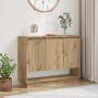 Vitrina Roble artisan 97 x 29 x 75 cm Madera contrachapada
