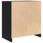 Vitrina Negro 70 x 41 x 75 cm Madera contrachapada