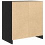 Vitrina Roble negro 70 x 41 x 75 cm Madera contrachapada