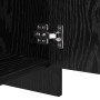 Vitrina Roble negro 70 x 41 x 75 cm Madera contrachapada