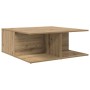 Mesa de Café Roble artisan 80 x 80 x 31 cm Madera contrachapada