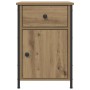 Armario de Noche con cajón Roble artisan 40 x 42 x 60 cm
