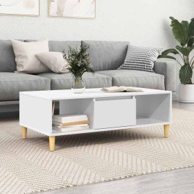 Mesa de Café Blanco 102 x 55 x 35 cm en Mesas de centro | Comprar online en Foro24