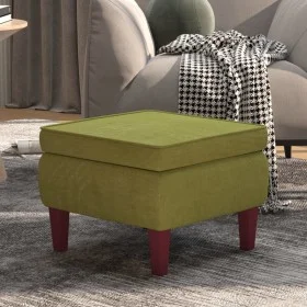 Hocker mit hellgrünen Samtholzbeinen von vidaXL, Klapphocker und Stühle - Ref: Foro24-329460, Preis: 73,60 €, Rabatt: %