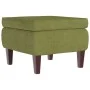 Hocker mit hellgrünen Samtholzbeinen von vidaXL, Klapphocker und Stühle - Ref: Foro24-329460, Preis: 73,60 €, Rabatt: %