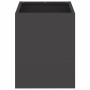 Maceta para Jardín Negro 32 x 32 x 40 cm Acero laminado en frío