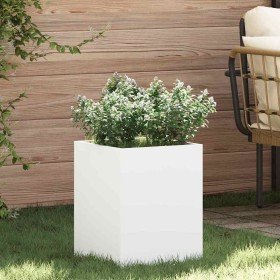 Maceta para Jardín Blanco 32 x 32 x 40 cm en Maceteros y jardineras | Comprar online en Foro24
