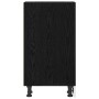 Gabinete Base de Cocina Riga Roble negro 20 x 44,5 x 81,5 cm