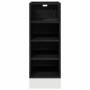Gabinete Base de Cocina Riga Roble negro 30 x 44,5 x 81,5 cm