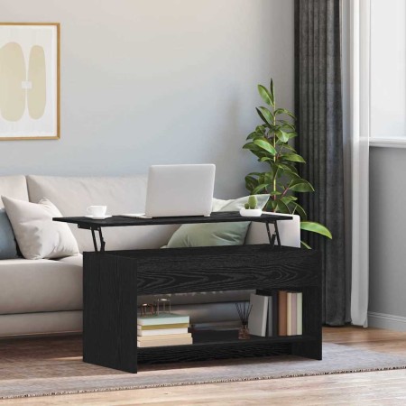 Mesa de Café Roble negro 80 x 50.5 x 41.5 cm