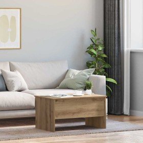 Mesa de Café Roble artesanal 102 x 50,5 x 46,5 cm en Mesas de centro | Comprar online en Foro24