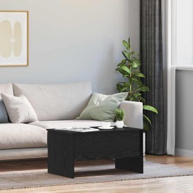 Mesa de Café Roble negro 80 x 50.5 x 42.5 cm