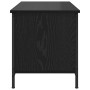 Gabinete de TV Roble negro 100 x 40 x 45 cm