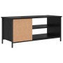 Gabinete de TV Roble negro 100 x 40 x 45 cm