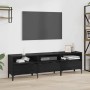 Gabinete de TV Roble negro 150 x 30 x 44,5 cm