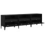 Gabinete de TV Roble negro 150 x 30 x 44,5 cm