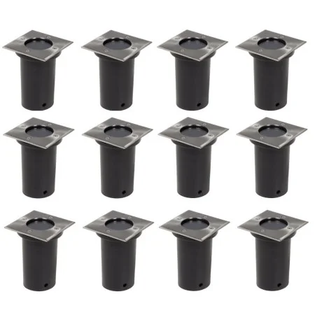 Square outdoor floor lights 12 units by vidaXL, Outdoor lighting - Ref: Foro24-160437, Price: 135,16 €, Discount: %