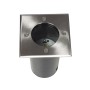 Luces de suelo de exterior cuadradas 12 unidades
