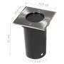 Quadratische Außenbodenleuchten 12 Einheiten von vidaXL, Außenbeleuchtung - Ref: Foro24-160437, Preis: 139,82 €, Rabatt: %