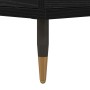 Vitrina Negro 60 x 35 x 70 cm Madera contrachapada