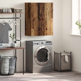 Armario de pared Marrón 69.5 x 34 x 90 cm Madera contrachapada