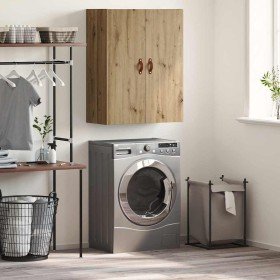 Armario de pared Marrón 69.5 x 34 x 90 cm Madera contrachapada