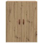 Armario de pared Marrón 69.5 x 34 x 90 cm Madera contrachapada