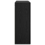 Armario de pared Negro 69.5 x 34 x 90 cm Madera contrachapada