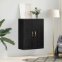 Armario de pared Roble negro 69.5 x 34 x 90 cm