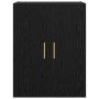 Armario de pared Negro 69.5 x 34 x 90 cm Madera contrachapada