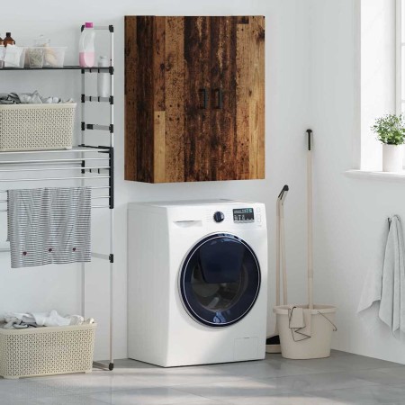 Armario de pared Marrón 69.5 x 34 x 90 cm Madera contrachapada