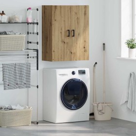 Armario de pared Marrón 69.5 x 34 x 90 cm Madera contrachapada