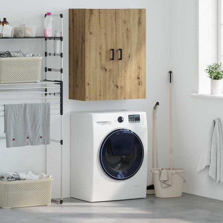 Armario de pared Marrón 69.5 x 34 x 90 cm Madera contrachapada