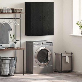 Armario de pared Roble negro 69.5 x 34 x 90 cm en Aparadores | Comprar online en Foro24