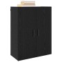 Armario de pared Roble negro 69.5 x 34 x 90 cm
