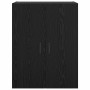 Armario de pared Roble negro 69.5 x 34 x 90 cm