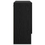 Mueble de pared Montaje en la pared Roble negro 60 x 31 x 70 cm