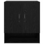 Mueble de pared Montaje en la pared Roble negro 60 x 31 x 70 cm