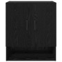 Mueble de pared Montaje en la pared Roble negro 60 x 31 x 70 cm