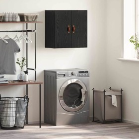 Mueble de pared Montaje en la pared Roble negro 60 x 31 x 60 cm