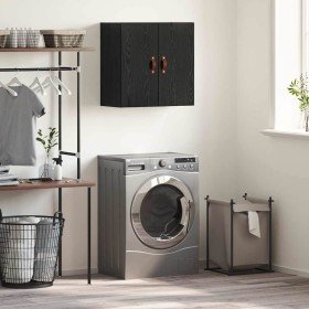 Mueble de pared Montaje en la pared Roble negro 60 x 31 x 60 cm en Taquillas y armarios de almacenamiento | Comprar online en Fo