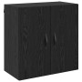 Mueble de pared Montaje en la pared Roble negro 60 x 31 x 60 cm