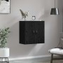 Mueble de pared Montaje en la pared Roble negro 60 x 31 x 60 cm