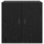 Mueble de pared Montaje en la pared Roble negro 60 x 31 x 60 cm
