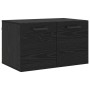 Mueble de pared Roble negro 60 x 36.5 x 35 cm