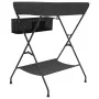 Anthracite gray iron changing table by vidaXL, Baby changing tables - Ref: Foro24-10266, Price: 76,25 €, Discount: %
