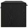 Mueble de pared Roble negro 60 x 36.5 x 35 cm