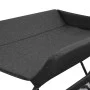 Anthracite gray iron changing table by vidaXL, Baby changing tables - Ref: Foro24-10266, Price: 76,25 €, Discount: %