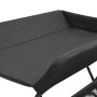 Mesa cambiadora hierro gris antracita de vidaXL, Cambiadores para bebés - Ref: Foro24-10266, Precio: 70,28 €, Descuento: %